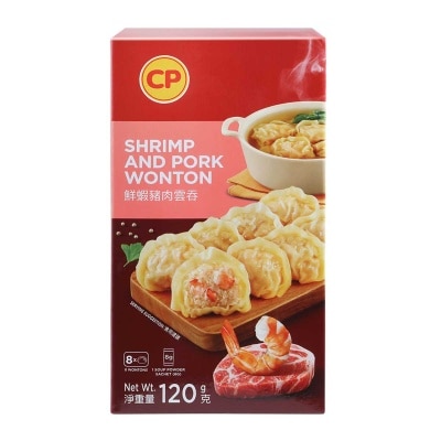 鮮蝦豬肉雲吞１２０克[泰國](急凍 -18°c)