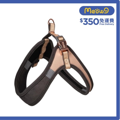 SJQ275 - GR 可調式胸帶 (M) - 金色 - Rogz