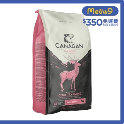 無穀物田園野味(小型犬)狗糧配方(2kg) - Canagan 原之選