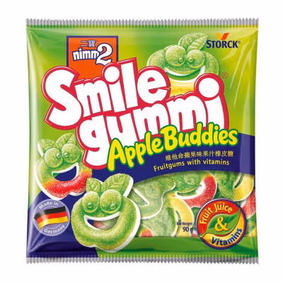 Smilegummi Apple Buddies