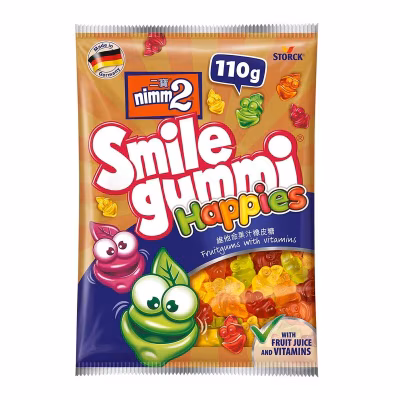 Smilegummi Happies