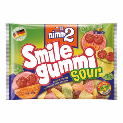 Smilegummi Sour