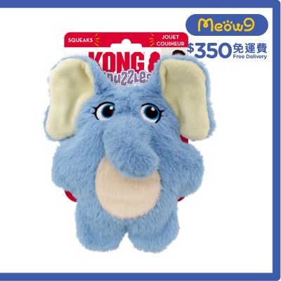 咇啵毛毛象狗玩具(6.5"x5.5") - KONG