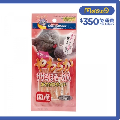 貓用鮮魚雞肉幼麵 (25g)- CattyMan