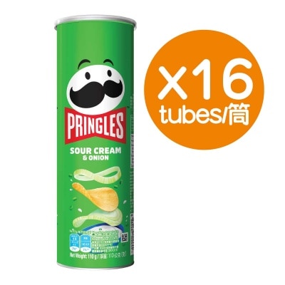 酸忌廉洋蔥味薯片 102gx16包