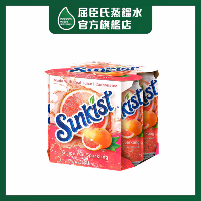 有氣西柚汁飲品 4罐裝