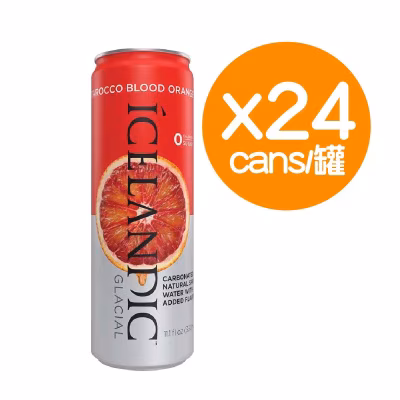 Sparkling Tarocco Blood Orange Water (24 Cans)