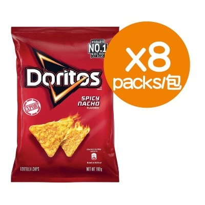 香辣芝士味栗米片 190gx8包