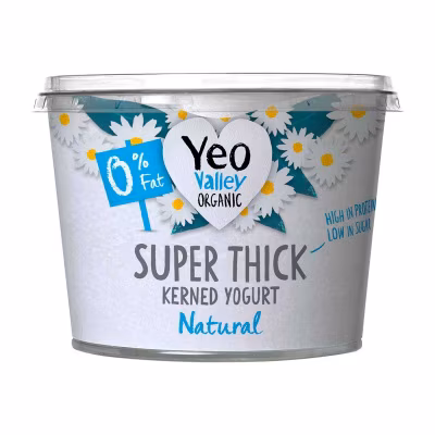 Super Thick 0% Fat Kerned  Natural Yogurt(chilled 0-4°c)