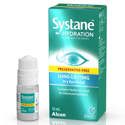 適然®水份滋潤眼藥水無防腐劑樽裝10毫升