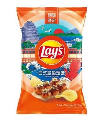 樂事日式章魚燒味薯片