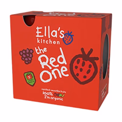 EK 紅色有機雜果蓉 (90Gx 5)