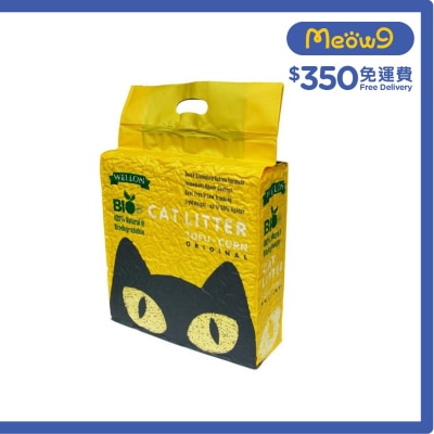 豆腐粟米貓砂 (原味) (6L/2.5kg) - 威龍