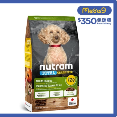 Total T29 小型犬無穀糧羊肉+扁豆 全犬狗糧 (5.4kg) - nutram