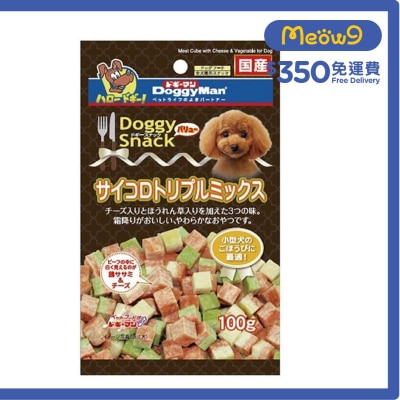 芝士野菜霜降肉粒 (100g) - DoggyMan