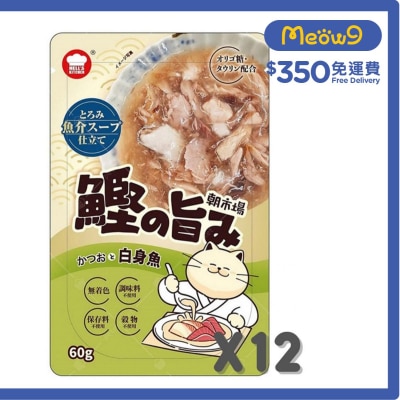[朝市場] 鰹魚+白身魚湯包(60g x12) - 地獄廚房