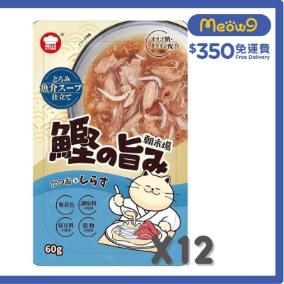 [朝市場] 鰹魚+吻魚仔湯包 (60g x12) - 地獄廚房