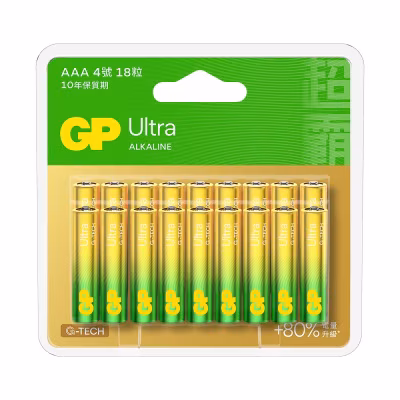 特強鹼性電池3A 18粒裝