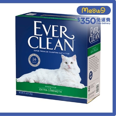 特強持久高效鎖水配方 (25磅)貓砂Extra Strength - EVER CLEAN