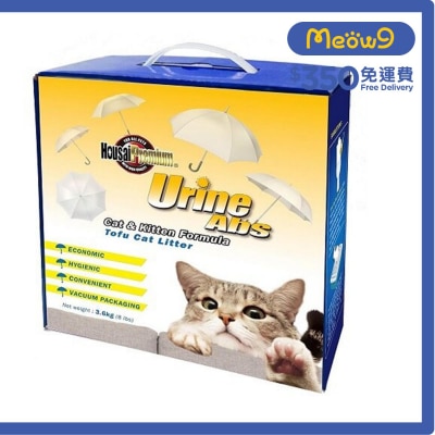 Urine Abs 解尿素豆腐貓砂 (3.6kg) - 豐彩