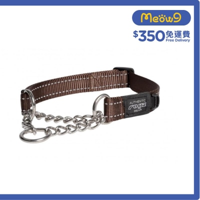 實用控制狗項圈 (L) 朱古力色 - Rogz