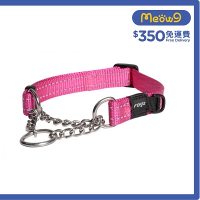 Utility Control Collar Chain (M) Pink- Rogz