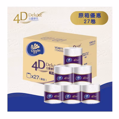 Vinda 4d Deluxe 4ply Tr 27s