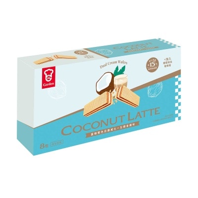 雙色忌廉威化 生椰拿鐵味