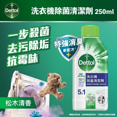 滴露洗衣機除菌清潔劑(松木清香) 250ml