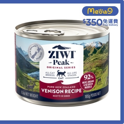鮮肉貓罐頭 - 鹿肉配方 (185g / 6.5oz) - Ziwipeak