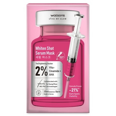 Whiten Shot Serum Mask 5s