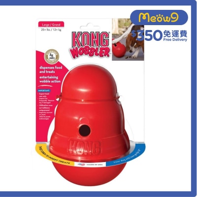 葫蘆不倒翁漏食狗玩具 (Size L, 7.5"x5.25") - KONG