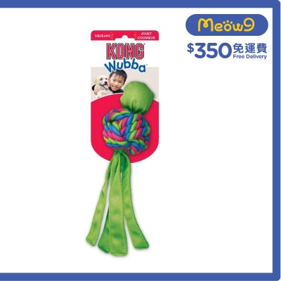 烏巴辮子球發聲狗玩具(Size XL, 16.5"x3.5" 顏色隨機) - KONG