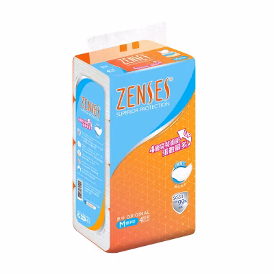 倩絲 親膚4層壓花袋裝面紙(原味) [4包]